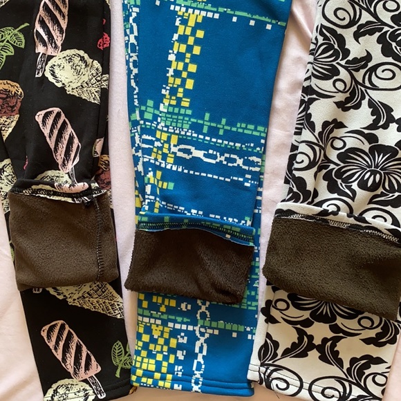 Fur-Lined Leggings - Picture 2 of 2